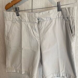 J. Crew Women's Light Beige Casual Bermuda Shorts